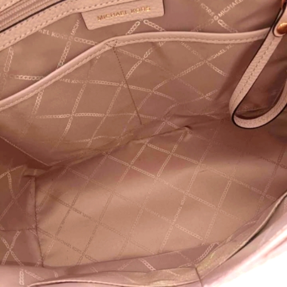 Michael Kors Aria Blush Pink Tote Bag - Picture 5 of 8